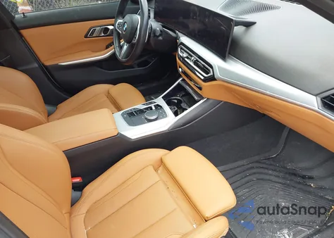 2023 BMW 330I xDrive из США, поврежденный, VIN 3MW89FF06P8D32279